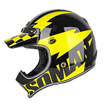M7 black yellow flash