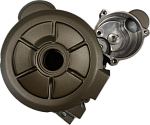 Крышка картера левая (генератора) FUEGO 166FMM (LoncinRE250)