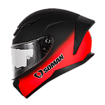 SM973 two tone black red