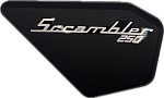 Пластик боковой левый FUEGO SCRAMBLER (черный)