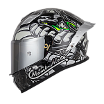F1 mamba moto silver