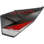 Пластик боковой большой FUEGO TEKKEN 3.0 2024 левый (красный)
