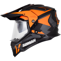 M10 matte black orange thunder