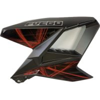 Пластик бака FUEGO TEKKEN 250 2022 правый (красный)