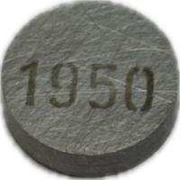 Шайба регулировки клапанов FUEGO 171YMM (Loncin FE250) 1,95мм
