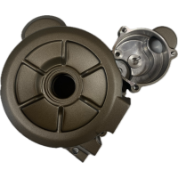Крышка картера левая (генератора) FUEGO 166FMM (LoncinRE250)