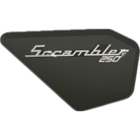 Пластик боковой левый FUEGO SCRAMBLER (хаки)