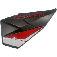 Пластик боковой большой FUEGO TEKKEN 3.0 2024 левый (красный)