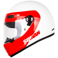 H9 white red equator