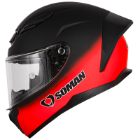 SM973 two tone black red
