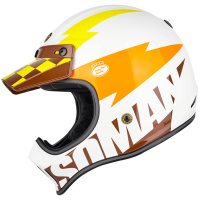 M7 white yellow flash