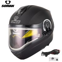 SM965 matte black + визор с подогревом