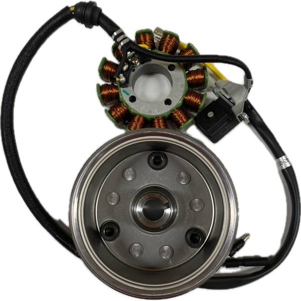 Генератор в сборе FUEGO 166FMM (Loncin RE250)