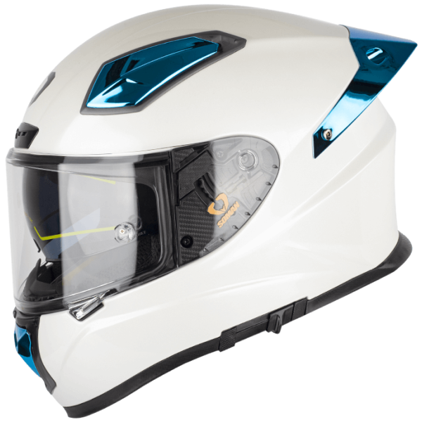 TAIKO FRP pearl white-blue spoiler — изображение 2
