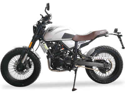 FUEGO Scrambler 300 серебро