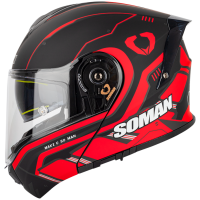SM965 matte char price red + визор с подогревом — изображение 3